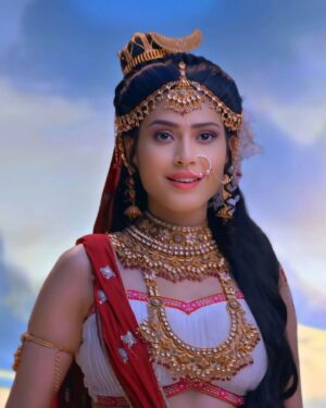 Aishwarya Raj Bhakuni Instagram - Devi Parvati 🔥 
@aishwaryarajbhakuni 
.
.
.
.
#shrimadramayanonsonytv #shrimadramayanonsonysab #ramayan #parvati #explorepage