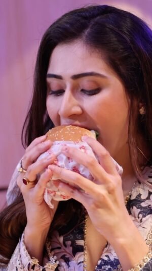 Aishwarya Raj Bhakuni Instagram - Finally, I got a takeaway from @firangiburgers.uae In Dubai.
I’m super hungry.
I couldn’t wait to eat this fantastic food
I can’t resist and take a big bite of the burger. First bite, and it’s already amazing!
The taste, it’s like a flavor adventure
I can’t believe I found this in Dubai
 And now, poolside burger time! I can eat all these foods throughout my Dubai vacation!
 It’s definitely a must-try. 
Come and visit Dubai. Visit Firangi Burgers

#burgers