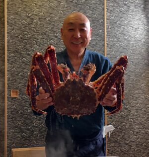 Aiste Miseviciute Instagram - 7 great spots in Sapporo for seafood, miso ramen and more 🦀🦪🦞🦑🐙🐟🇯🇵

- Top notch quality and elegant sushi at Himeshara by veteran sushi chef Akira Tanaka. Wild tuna from Oma, sea urchin from Hokkaido and ginger in the picture. 
- Decadent Bafun uni and ikura donburis at @unimurakami_n 
- Excellent and friendly Takuzushi, the original shop of Takuya Watanabe in Sapporo. @sushi_taku @takuparis @m.m09088954033 
- Delicious miso ramen at Shingen ramen (Make sure to come early to queue.)
- Great  and down to earth tempura @tempura_araki
- Katsukani no Hanasaki, taraba, giant crab from Hokkaido restaurant by Kenyuu Ochi.
-  Miso ramen at Menya Saimi, another ramen spot well worth the long queue and a special trip.