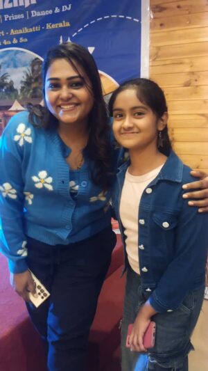 Akalya Venkatesan Instagram - With Adhitya tv Akalya Akka ❤️😍