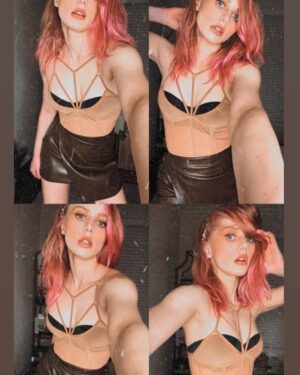 Alena Savostikova Instagram - - [ ] 𝐒𝐡𝐞 𝐢𝐬 𝐚 𝐥𝐢𝐭𝐭𝐥𝐞 𝐛𝐢𝐭… ‘𝐀 𝐋𝐎𝐓’. 

«Не ради пожара меня подожги
Подожги чтобы светить
В темноте мы пляшем танго, пьем мартини Бьянко
И нам тут любить никто не запретит
Ты полюбила панка, моя хулиганка
Если это сон, меня не буди
Сколько нам осталось в этом гребаном аду
Не вызывай жалость, тебе это не к лицу
Ты так боялась посмотреть в мои глаза
Я задыхаюсь в твоих темных волосах…»
#мояхулиганка❤️