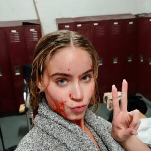 Alexa Blair Robertson Instagram - mood when you’re in THE #1 MOVIE IN AMERICA!!!

PROUD doesn’t begin to cover it. honored to have a been a small part of the big effort that went into creating this film. to everyone on-screen, behind the scenes, & in the audience— thank you 🥹 it truly takes a village!

@damien_leone & @pjfalcone I am so grateful to you both for inviting me into this family!

here’s a little T3 dump in honor of an epic feat🖤