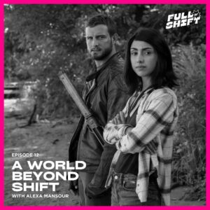 Alexa Mansour Instagram - Y'alllllll. We got a special one for you today. Zombies, Hollywood, and surviving it all—welcome back to Full of Shift, coming to you hot from the @spotify studios in Los Angeles! Join Nico as he flies solo with the incredible Alexa Mansour, co-star from the AMC series "The Walking Dead: World Beyond." Let’s get into a real discussion about growing up in Los Angeles, navigating shifting careers, love in the new world, battling body dysphoria, music and envisioning the future. For fans of "The Love Bomb," this episode brings a touch of nostalgia with a fresh twist. Get your shift together and hit play on this one already. This is @fullofshift