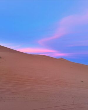 Ali Landry Monteverde Instagram - This entire time in Africa has been surreal but  riding camels out into the desert at sunset to camp under the stars overnight in the Sahara with friends from every corner of the globe will go down in the record books as top experiences of a lifetime! @sahara_serenity_tours #makingmovies 🐪 🏜️ 🔥 ✨ 🎥