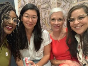 Alicia Garza Instagram - When I opened my eyes this morning, I awoke to the news that the amazing @cecilerichards passed away. My heart is broken — for her family, for our movement, and our country. There’s not enough words to describe who we’ve lost. Cecile taught me how to fight, how to walk talk and believe that we deserve it all. That women are the past present and future of this world. She was consistently raising the stakes and raising the bar. I was always glad to talk with her, collaborate with her, share a meal with her, discuss our mutual love of New Orleans and jazz, talk movement with her, have my eyes be opened by her, all of it. She was a legend in our midst and she never once fukin acted like it. Cecile your strength is an inspiration to us all. We gonna raise the bar in your honor — and on this shitty day where we lost you and gained an uncertain future, I’m clearer than ever about what we need to do. Thank you sister. You will absolutely be missed but I promise your legacy will never ever die.