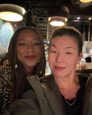 Alicia Garza Instagram - Couldn’t capture it all but was so so good to celebrate 44 with my loved ones this weekend. So grateful for all the good ones I have in my life … when it comes to homies frfr I am actually blessed. Y’all came by plane train and automobile and we ate we danced we laughed we caught up we built and we catted off — all the things I love the most in the world. Nothing better than French fries at 3am — except maybe Waffle House but you know. Next time 😘