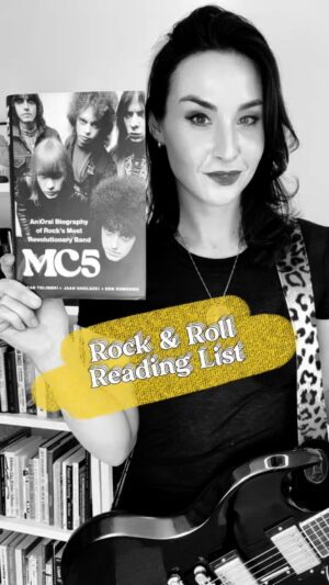 Allison Scagliotti Instagram - Got a new tome for your rock and roll reading list. Can’t wait to read the new book on @mc5alive by @bradtolinski. #kickoutthejams #showyourspark