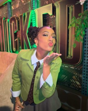 Alyah Chanelle Scott Instagram - I LOVE WICKED ONE SHORT DAY IN THE EMERALD CITY