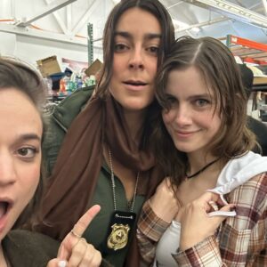 Amanda Lehan-Canto Instagram - The newest bit city is out and I couldn’t be more proud. SARAH CHRIST HAS A DAUGHTER!!! Played by the unbelievably talented @vicmmic ! And of course, my girl and I fulfilled a dream, crime pod girlies @angelagiovanagiarratana ❤️❤️❤️ thank you to all involved, you all made this possible.

Also jet…. You’re fine. @shaynetopp -Sarah