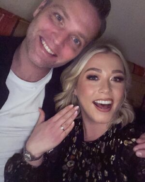 Amelia Lily Instagram - MRS MCQUEEN TO BE! 💍🤍🥹
