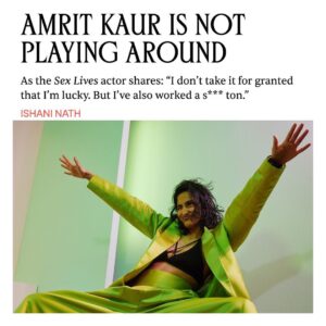 Amrit Kaur Instagram - There is no end game.
Thank you @_thejuggernaut 

#actor #actorslife #browngirl #hollywood #dreambig #photoshoot #lifeofanartist