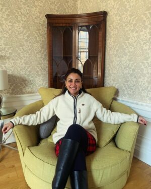 Amrita Puri Instagram - This photograph is from my last day in Edinburgh when I scheduled an impromptu ear piercing and had to make a dash to buy an extra large suitcase for all my stuff. I have zero concept of space and am only capable of last minute packing (big surprise)! Turns out that the ear piercing studio was on the very same cobbled street I had stayed in when I first came to Edinburgh. Life really does come full circle. 

Leaving Mumbai was more than a geographical move. It was a leap away from family and familiar chaos into Edinburgh’s quiet embrace. Cafés close at 4pm and the streets are empty by 9 pm —a world apart from my hometown’s perpetual energy. I remember I had texted a friend of mine when I felt really lonely and seriously questioned my decision to do my masters in Edinburgh. Was this move a big mistake? Trying to comfort me she had said: “Puri, when the time comes to leave Edinburgh, you’ll be crying because of the incredible memories you’ll have created.” She was right! 

What began with anxiety transformed into a journey of profound personal growth. “Do the things that scare you most”. There’s so much to gain from pushing yourself out of your comfort zone.This past year and a half has been one of the most amazing experiences of my life. I am returning to home with some seriously overstuffed suitcases 🧳 and a heart full of gratitude. You shall always be home for me 30 Howe street. 

P.S.- special thanks for helping me pack and all that non stop vaccum pumping @gaaaaayathriiiii 
I really couldn’t have done it without you. As well as @eloisea46 & @victoria.e.alvarado for the emotional and physical support. And just lots of love to all my friends.