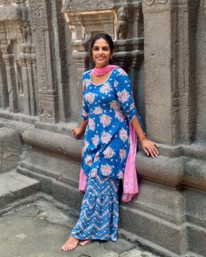 Amruta Dhongade Instagram - Ellora caves 🙌😇
.
.
.
#amrutadhongade #dhongadeamruta #verulleni #amazingexperience #travel