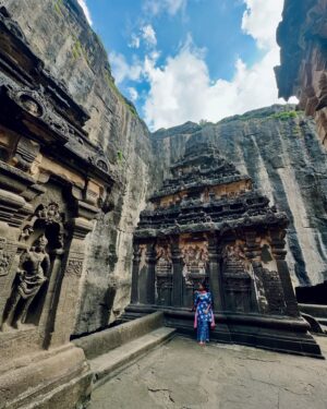 Amruta Dhongade Instagram - Ellora caves 🙌😇
.
.
.
#amrutadhongade #dhongadeamruta #verulleni #amazingexperience #travel