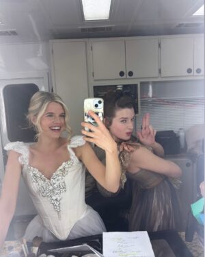 Ana Mulvoy Ten Instagram - 🎥🪄🎬It’s the Ever and Ana show over here 🎥🪄🎬 @everanderson