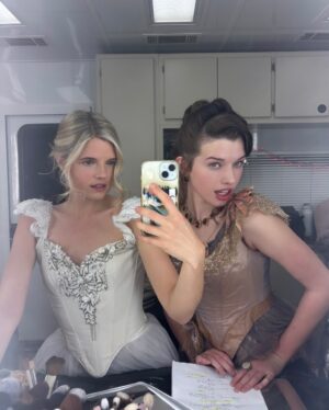 Ana Mulvoy Ten Instagram - 🎥🪄🎬It’s the Ever and Ana show over here 🎥🪄🎬 @everanderson