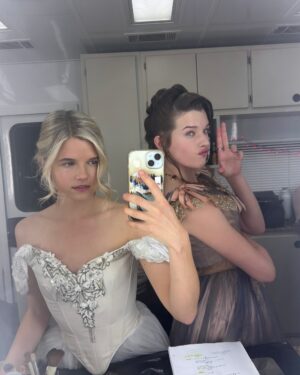 Ana Mulvoy Ten Instagram - 🎥🪄🎬It’s the Ever and Ana show over here 🎥🪄🎬 @everanderson
