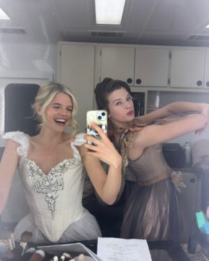 Ana Mulvoy Ten Instagram - 🎥🪄🎬It’s the Ever and Ana show over here 🎥🪄🎬 @everanderson