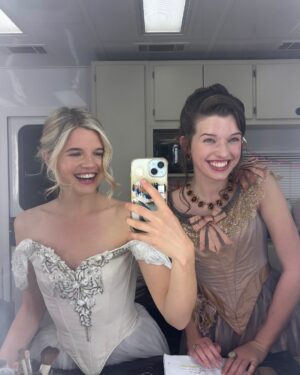 Ana Mulvoy Ten Instagram - 🎥🪄🎬It’s the Ever and Ana show over here 🎥🪄🎬 @everanderson