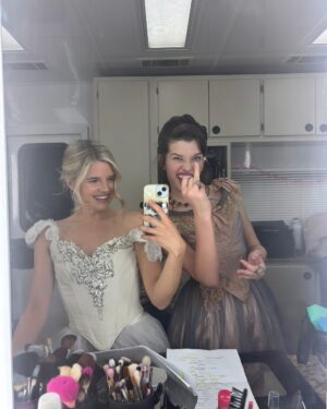 Ana Mulvoy Ten Instagram - 🎥🪄🎬It’s the Ever and Ana show over here 🎥🪄🎬 @everanderson