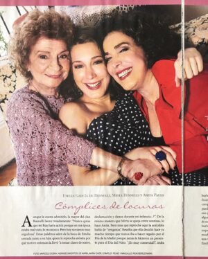 Ana Pauls Instagram - Feliz cumple, Mamirta!
Me encanta celebrar tu cumpleaños. Y vannnnn
Reina indiscutida de la comedia, modelo de mujer que se hizo de ajoba, independiente, girl boss, libre, profunda, sabia. Todo lo que no soy. Todavía tengo mucho que aprender de vos así que te tocará cumplir muchos años más. Spoiler alert: puede que no aprenda nunca. 
Te amo, te admiro, te celebro y te honro. 
Gracias por ser mamushka 💗