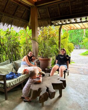 Andi Eigenmann Instagram - Not to overshare, but I was ecstatic that my grandparents finally got to come visit Siargao all the way from the States, after 7 years of me living here. With my sissy @stevieeigengirl and my city girl @ellie_ejercito, no less!❤️