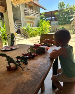 Andi Eigenmann Instagram - Groundhog week??😆🤘🏽
What showing up dor myself and the kids have been like lately. Finding gratitude in the simplest things. (Filed under: lessons in grief)
- this song has been stuck in my head 
- new fave morning lit-work spot!! @saintthomascoffee 
- the light(ing) of new beginnings
- an old family recipe that feels just like a hearty warm hug in a cup.
- a korean version of a hearty warm hug in a cup! @gastereakoreanrestaurant is a quaint authentic korean restaurant along my neighborhood! 
- Koa and his knack for reviewing which type of dinosaurs he already has. 
- some homeschool fuel for the kids! 
- who else gets motivated for fitness when they get dressed for it??😆
- kabataan ☀️