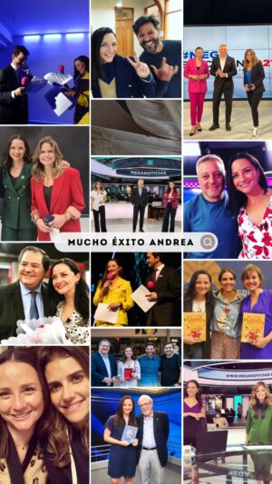 Andrea Aristegui Instagram - Nos tomamos la cuenta de Andrea para dejarle este mensaje de sus amigos que le desean lo mejor en su nueva etapa.