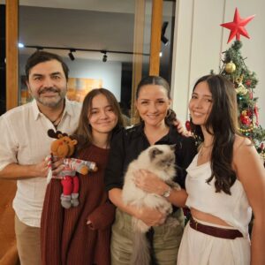 Andrea Aristegui Instagram - La felicidad de una navidad en familia 🎄♥️💫🎅