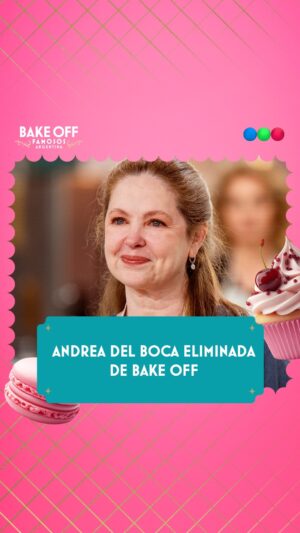 Andrea Del Boca Instagram - "Mis compañeros son maravillosos" 🥹 Andrea del Boca abandona las carpas de Bake off famosos 💥

🍩 Mirá #BakeOffFamosos en mitelefe.com/vivo 
🧁 Reviví los episodios en @disneyplusla