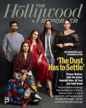 Anjali Anand Instagram - We capture Roshan Mathew (@roshan.matthew), Aditi Rao Hydari (@aditiraohydari), Sonakshi Sinha (@aslisona), Ali Fazal (@alifazal9), and Anjali Anand (@anjalidineshanand) as they reflect on their clutter-breaking performances this year, the current, shaky state of the film industry and more.

Chairperson: Avarna Jain (@avarna_jain)
COO: Jamal Shaikh (@jamalshaikh)

Editor: Anupama Chopra (@anupama.chopra)
Deputy Editor: Sneha Menon Desai (@missusdesai)
Photographer: Beej Lakhani (@beejlakhani)
Styling Consultant - Ekta Singh (@ekta_singh96)
Head of Social: Tanya Verma (@tanyaverma_95)
Social Media Lead: Suvigya Buch (@suvigyabuch)
Social Media Intern: Aarya Shah (@aaryashah10)
DOP: Aashray Rao (@raoaashray)
Video Editor: Tribhuvan Chander (@tribhuvanchander)
Producer: Arpit Sawant (@sawant.arpit)
Production Supervisor: Vir Suryawansshi (@vir_suryawansshi)

Aditi Rao Hydari
Outfit- @studiorigu 
Styled by- @sanamratansi 
Team- @jannat__r 
Hair and Make Up- @shraddhamishra8
Hair and Make Up team- @ritu.purohit.9
Artist Management- @think_talkies

Roshan Mathew 
Styled by- @damini_styles
Hair and Make Up- pankaj_hair_rtist
Artist Management- @exceedentertainment

Anjali Anand 
Styled by- @shaleenanathani
Style team- @samridhi_.jain and @simrankumar19
Outfit- @jade_bymk 
Jewellery- @studioviange
Makeup- @mallika_bhat 
Hair- @pinkyroy9467
Artist Management- @nilesh_jadhav_01 and @abid6288

Ali Fazal
Styled by- @anishagandhi3 and @rochelledsa
Artist Management- @hardlyanoanymous_2.0

Sonakshi Sinha 
Outfit- Personal Wardrobe
Artist Management- @communiquefilmpr 

THR India Host- Suchin Mehrotra (@suchin545)
Styled by- @ekta_singh96
Hair and Make Up- Kausar Latif (@makeoverbykausar)

Space Partner- G5A (@g5afoundation)
Roundtable Partner- Vedica Himalayan Spring Water (@vedicaspring)

An @rpsg.lifestylemedia publication
Brought to you by the @rpsggroup

#TheHollywoodReporterIndia