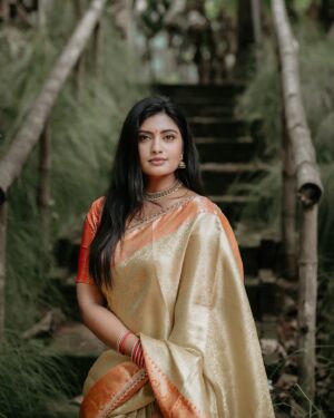 Anjana Srinivas Instagram - 🩷
MUA: @mua_harshithasrinivas 
Saree: @shyamalacollections 
PC: @stories_by_actioncut 

#sareelove #shyamalacollections #anjanasrinivas