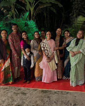 Ankita Bhattacharyya Instagram - Barir Grihoprobesh Onushthan ❤️❤️🧿🧿❤️❤️
And Bhai er Happy birthday Eksathe ❤️❤️❤️
#Day2 #গৃহপ্রবেশ🧿 #happybirthday