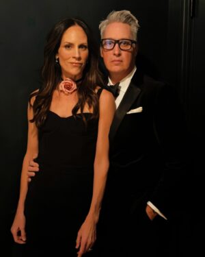 Annabeth Gish Instagram - To a wedding we shall go… HNY! 2025!