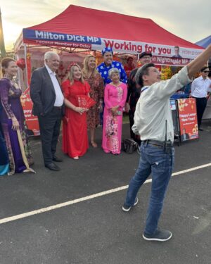 Annastacia Palaszczuk Instagram - Lovely to join friends at the Vietnamese Tet festival in Inala. Happy new year. The year of the snake. Special thanks to Dr Bui, a true champion of the local community.