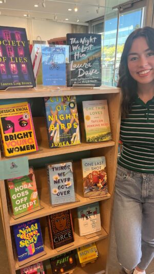 Anneliese Judge Instagram - SOMEBODY PINCH ME! Village Well books & coffee has given us our very own who to judge? bookshelf!!! full of book of the month picks past and some personal must-reads, you can check it out for yourself at @villagewellcc in Culver City! this is a dream come true. thank you so much Jen and Brett! I ❤️ Village Well!!!
