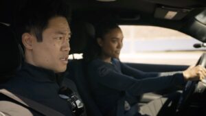 Annie Ilonzeh Instagram - SWAT Academy, meet @annieilonzeh. I 👀 you, Gamble! 

Buckle up—it’s gonna be a wild ride this Friday. 8PM on CBS. 🏁🚓💨 #SWAT