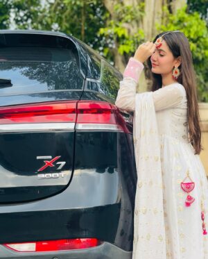 Anoosheh Rania Khan Instagram - 🤍🤍🤍
.
.
.
.
.
.
Dress by: @fashion.trends4u 
Khussas by: @khussa.minaar 
Jewellery by: @mairajaccessories 
Nails by: @irhu_official 

#explore #instagram #vacations #summer  #anooshehraniakhan