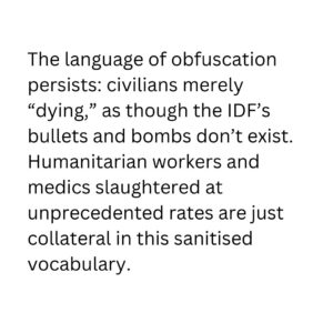 Antoinette Lattouf Instagram - Yes a ceasefire is needed. But if this development doesn’t feel like justice or a victory for human rights: here are 9 reasons why.