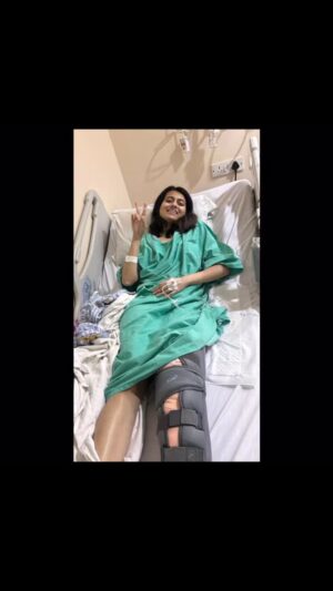 Anubha Sourya Sarangi Instagram - Life has its own way of testing us.

A year ago, I stood on the podium, gold medal in hand, celebrating my victory at the badminton tournament. This year, I walked away with a walker and pain that words can’t quite describe. An ACL reconstruction surgery was never part of the plan, but here I am—learning, healing, and fighting every single day.

The simplest tasks feel like battles. Some nights, sleep eludes me; other times, the pain is unbearable. But in those rare four hours of rest, I dream—I dream of dancing again, of playing, of jumping, of feeling the wind rush past me as I move freely once more.

Through this journey, I’ve realized that while people around me—my family, colleagues, and friends—have showered me with love and care, pain is still a lonely road. No one can truly feel the weight of your struggles. Yet, amidst the darkest days, I’ve met angels. Real angels—without wings, but with hearts so pure that they’ve lifted me up like their own child.  They’ve held me, supported me, and reminded me that healing isn’t just physical, it’s emotional too.

It’s true—family isn’t just the one you’re born into; it’s also the one you find along the way. And because of them, because of all of you, I won’t let this defeat me. I will rise again, stronger than before. I will dance again, play again, and chase my dreams with even more fire.

@chaitanyasahni @rijuta_0905 @nikhilj_2451 @tibrewalvaibhav @rohit_and_rhythm @amrahs_hsraktu @pm_7897  @u_palc you guys 😭 give me hope in mankind. 

They say prayers have power. So to my virtual family here—send me your prayers, your love, your strength. Every bit of it fuels my fight, and I promise, one day soon, I’ll be back with a dance, with a game, with a heart full of gratitude and legs stronger than ever.

Until then, I fight. 💙 #RoadToRecovery #HealingWithHope
