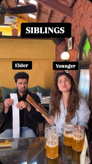 Archana Instagram - Tag your elder/younger ones 😤🤭 #siblings 

#azaad #mohitmallik #villian #hero #love #life #26january #life #radiocity #radiocitymumbai #followformore