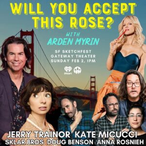Arden Myrin Instagram - JERRY TRAINOR from @icarly JUST ADDED to our @sf_sketchfest show THIS SUNDAY! 1pm!! @katemicucci @youdontknowdoug @sklarbrothers @moneymoveshossnieh get your tickets now! Link in bio!
