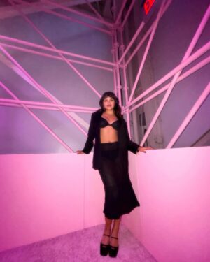 Ariela Barer Instagram - Thank you to whoever it is at @victoriassecret that knows who I am and thought I’d be a good attendee for this iconic show. I see your vision and I love you