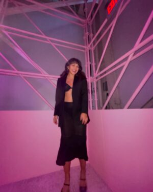 Ariela Barer Instagram - Thank you to whoever it is at @victoriassecret that knows who I am and thought I’d be a good attendee for this iconic show. I see your vision and I love you