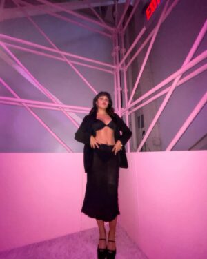 Ariela Barer Instagram - Thank you to whoever it is at @victoriassecret that knows who I am and thought I’d be a good attendee for this iconic show. I see your vision and I love you