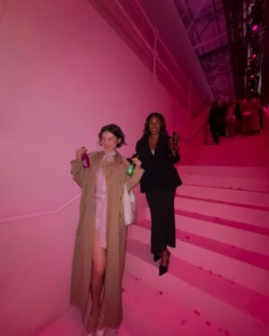 Ariela Barer Instagram - Thank you to whoever it is at @victoriassecret that knows who I am and thought I’d be a good attendee for this iconic show. I see your vision and I love you