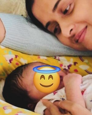 Arthana Binu Instagram - Here is the latest addition to our family, Mr Tynu boy. Enjoying every bit of being Arthumma to my little nephew who has my whole heart❤️🥹🧿 #auntandnephew