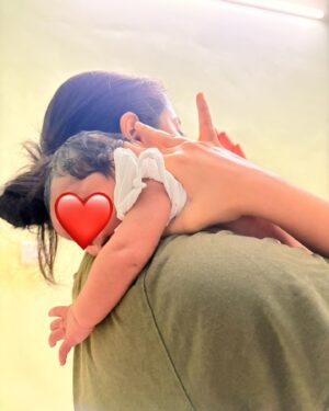 Arthana Binu Instagram - Here is the latest addition to our family, Mr Tynu boy. Enjoying every bit of being Arthumma to my little nephew who has my whole heart❤️🥹🧿 #auntandnephew