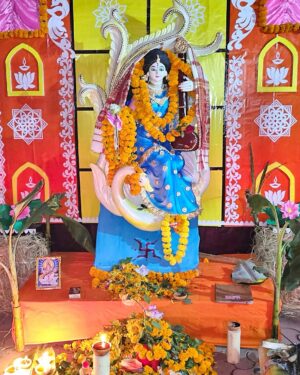 Arunima Dutta Instagram - May Goddess Saraswati bless you with wisdom and success. 
Happy Basant Panchami.

#happysaraswatipuja #basantpanchami #saraswatipuja #guwahati