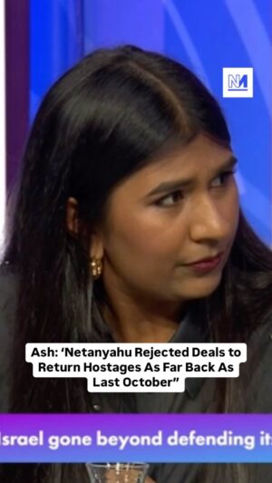 Ash Sarkar Instagram - On last night’s #QuestionTime, @ayocaesar explains how Netanyahu rejecting ceasefire for hostages deals has caused “utter savagery” in Gaza and endangered Israeli lives, and why a negotiated settlement is the only way forward.

“The number of dead on October 7th, that’s been life almost every year for Palestinians at the hands of Israeli bombardment. Israel can’t keep going down the road that violence can be endless until you do what we want.”